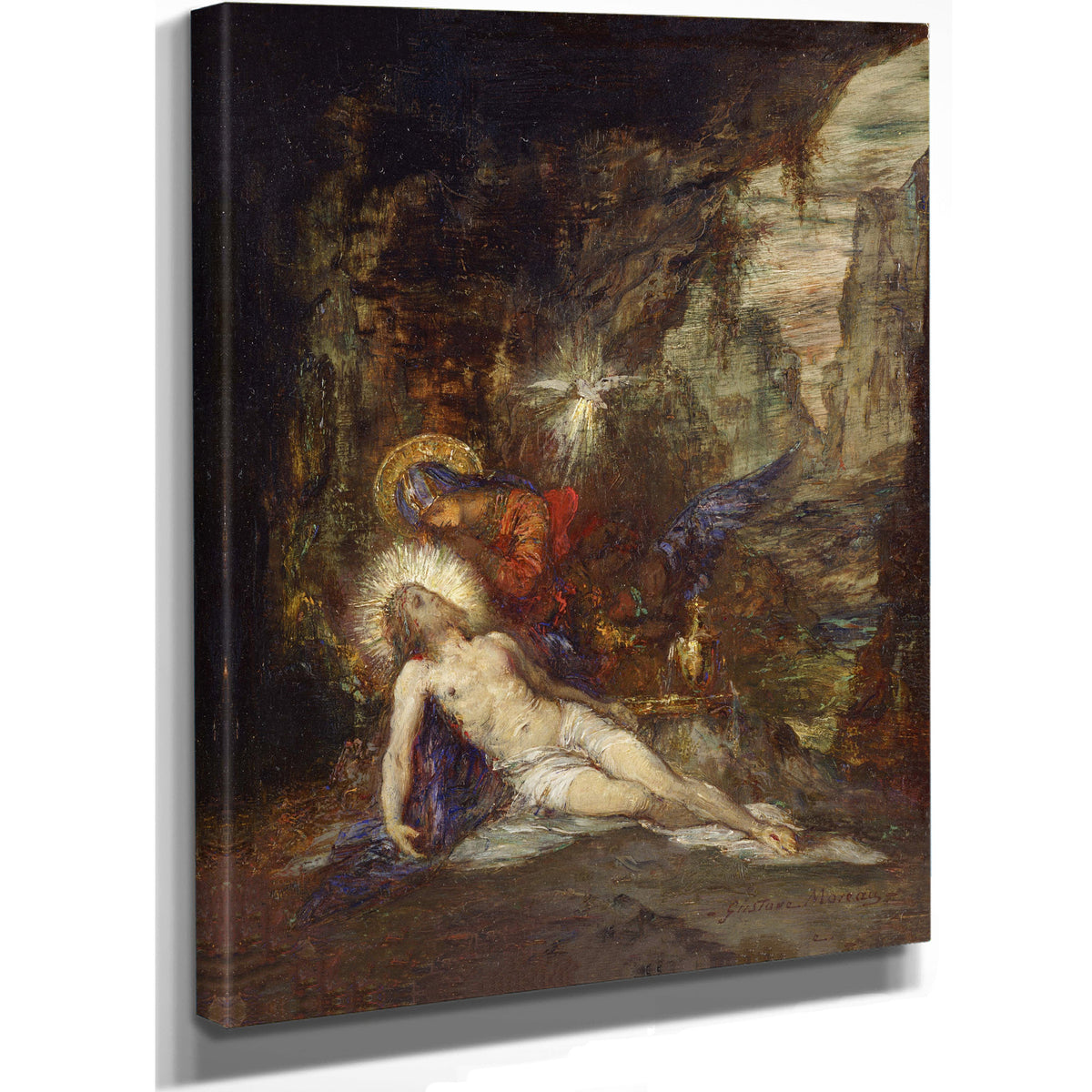 Pieta By Gustave Moreau