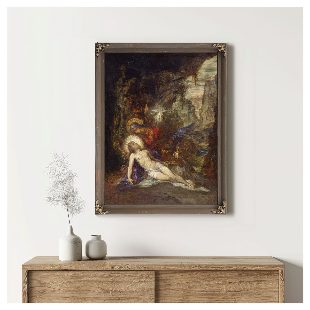 Pieta By Gustave Moreau