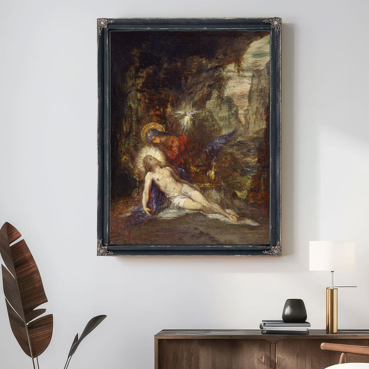Pieta By Gustave Moreau