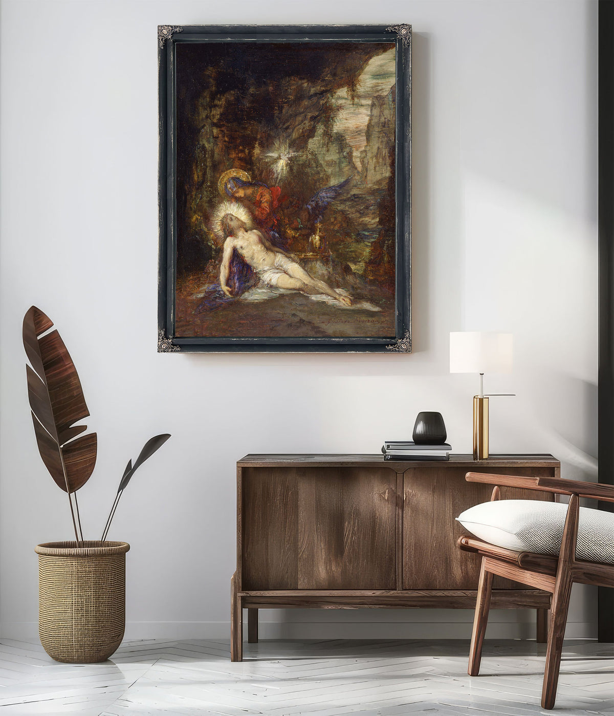 Pieta By Gustave Moreau