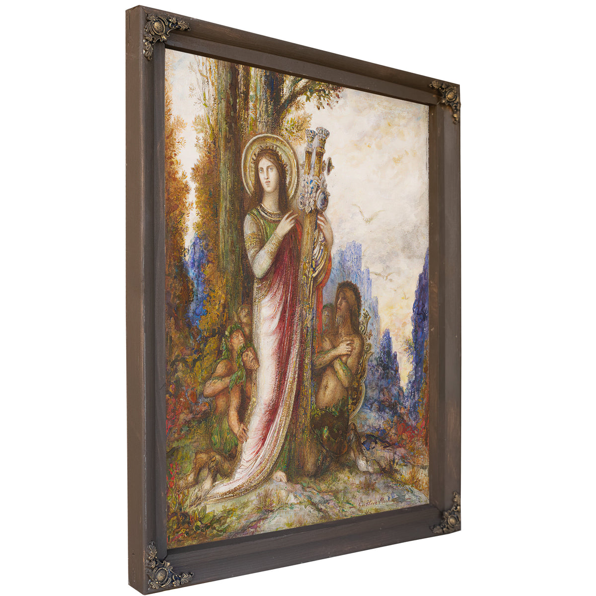 Poet Satyrs C 1890 1895 By Gustave Moreau