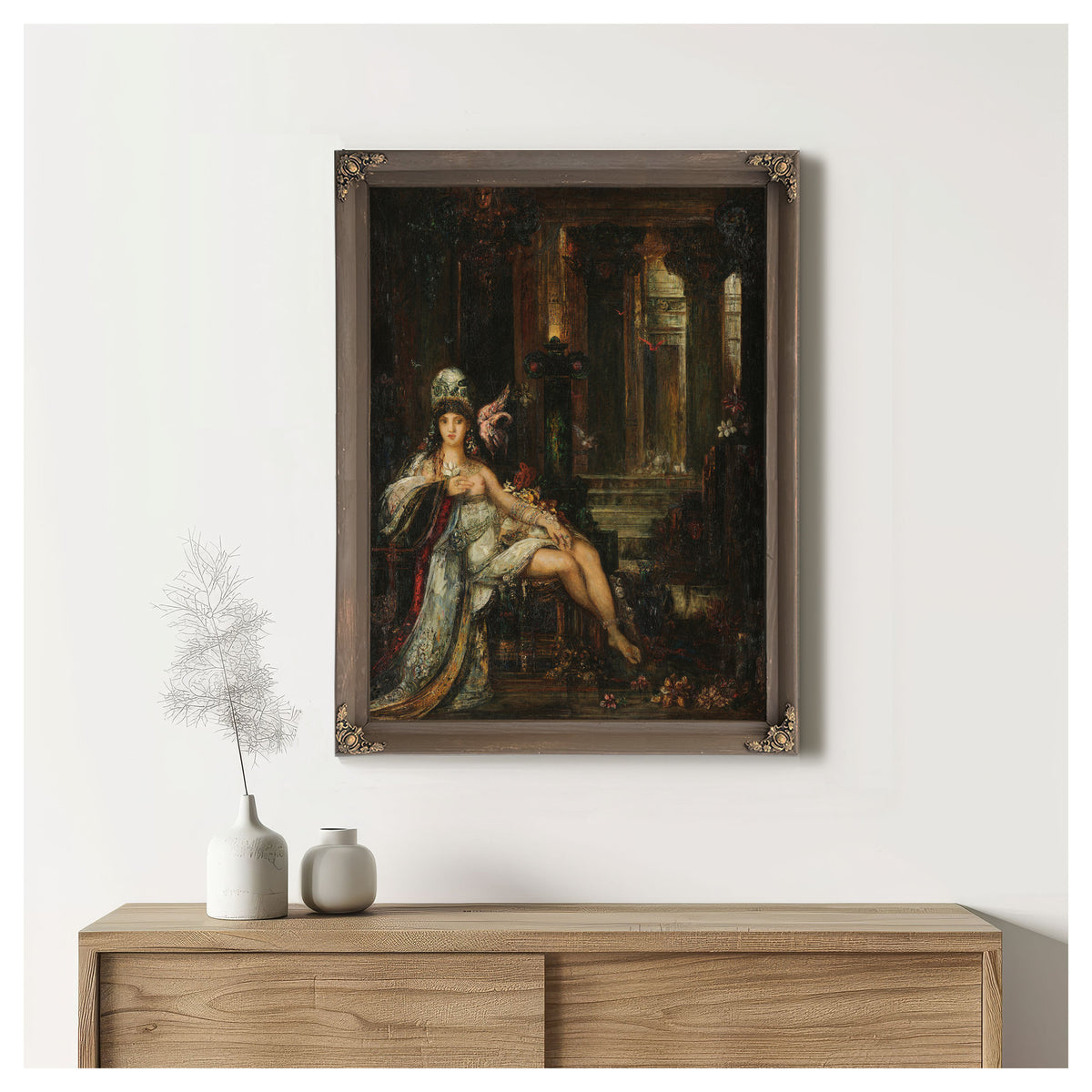 Saint 02 By Gustave Moreau