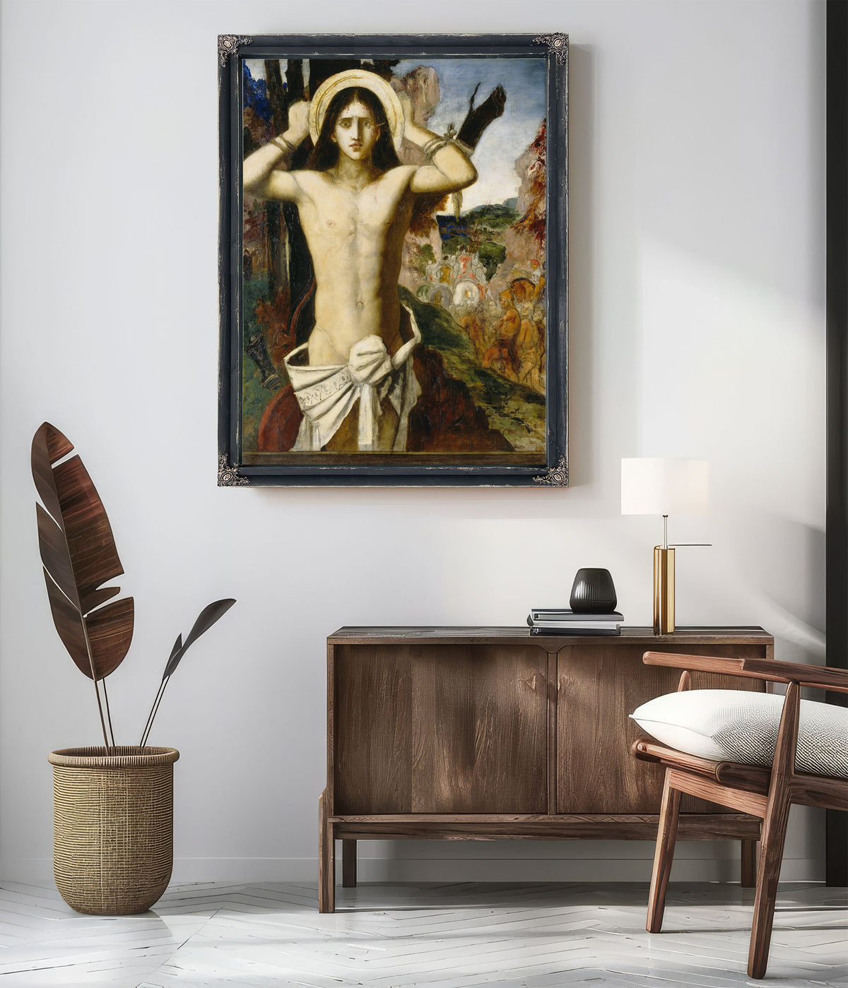 Saint Sebastian 1875 By Gustave Moreau