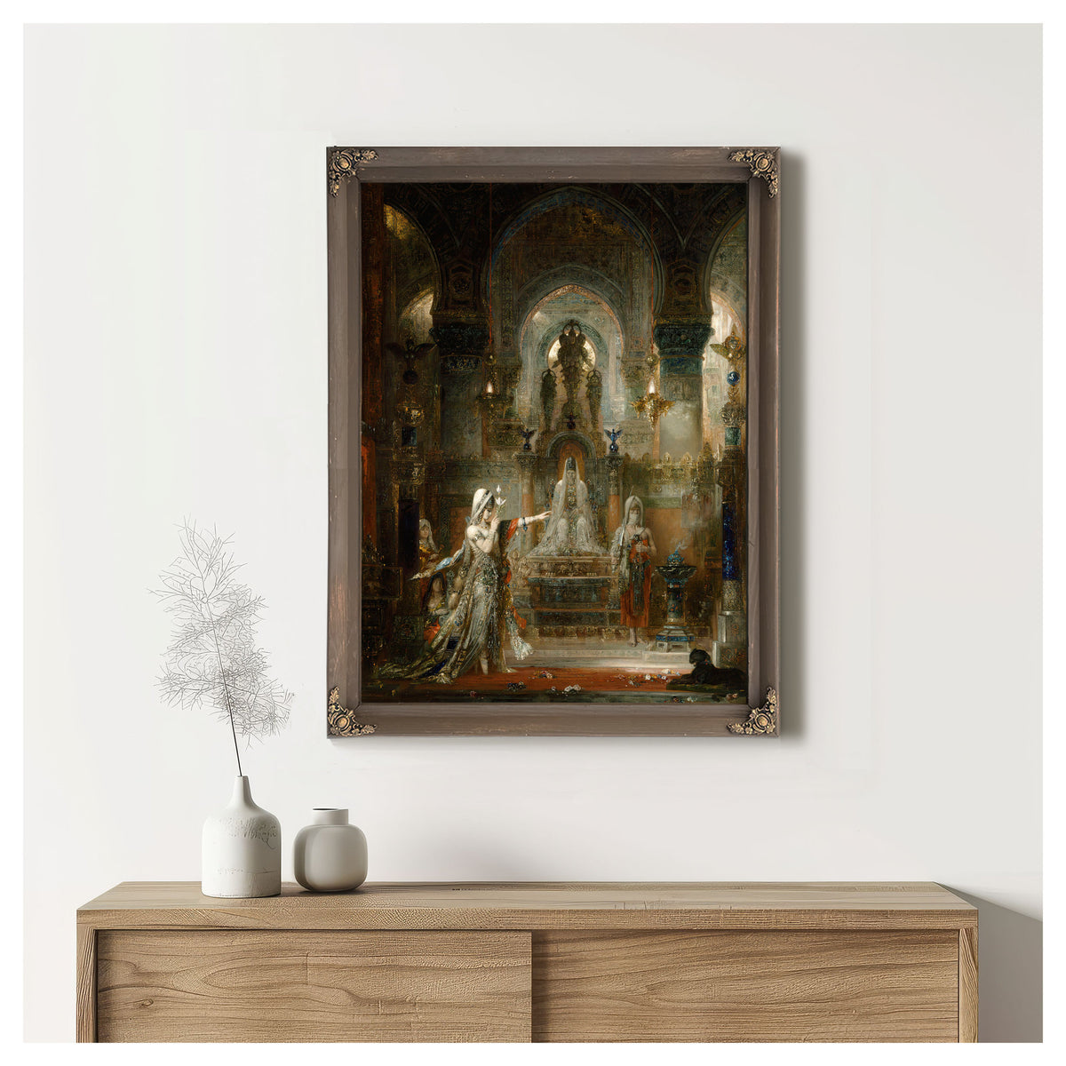 Salome Dancing Before Herod 1876 By Gustave Moreau