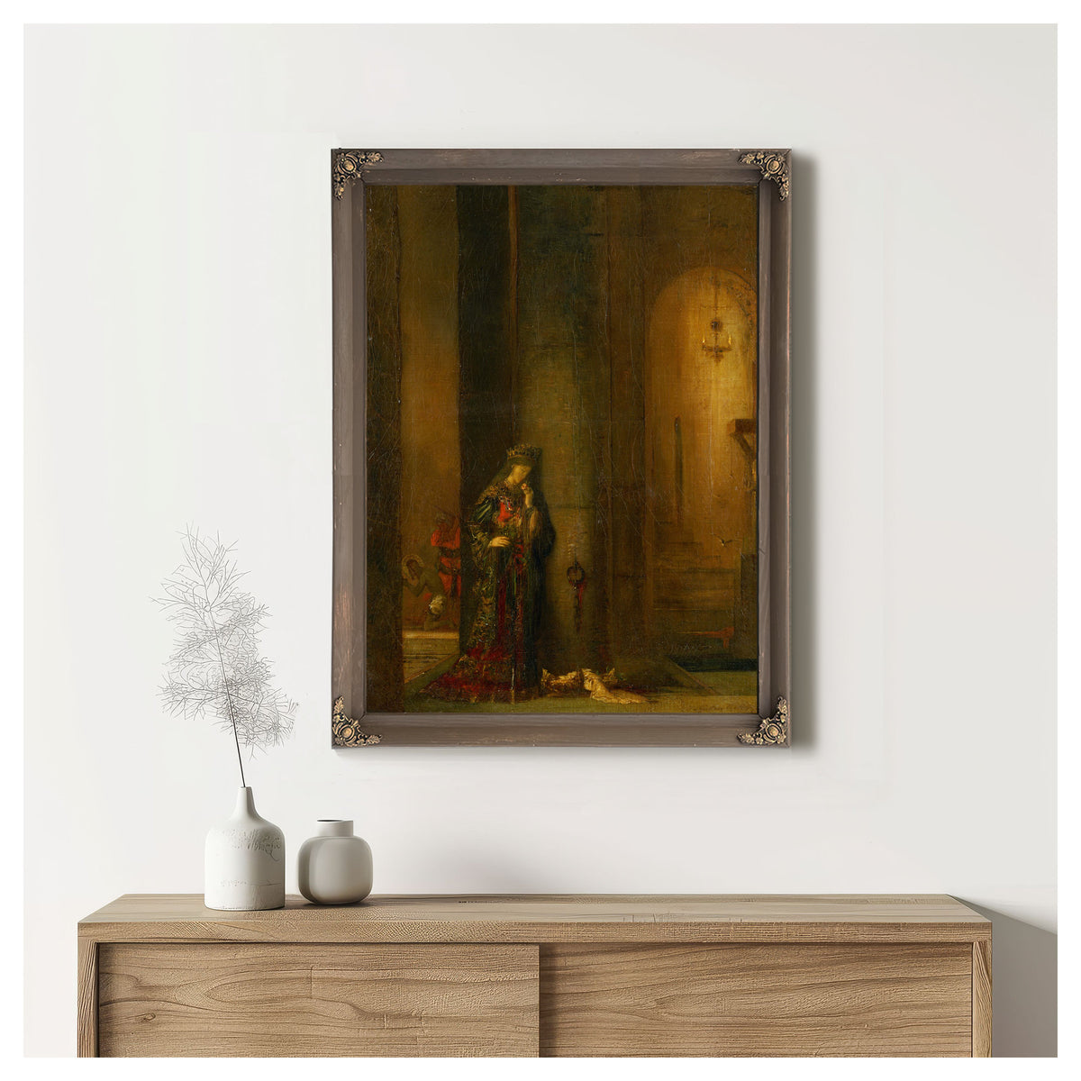 Salome the Prison 02 By Gustave Moreau