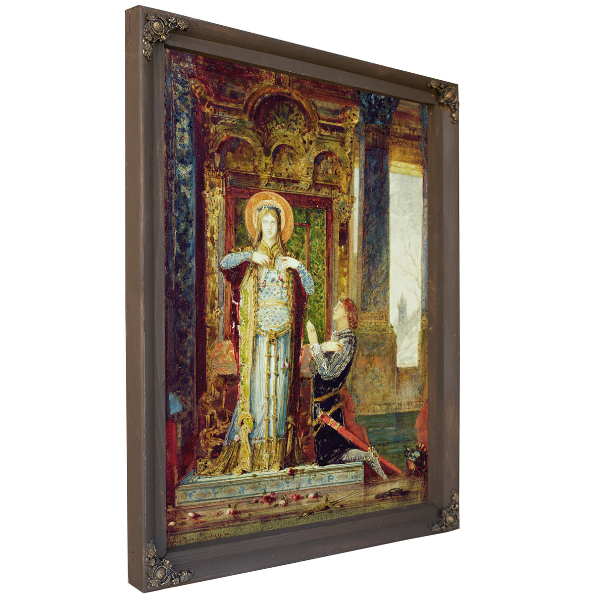 St Elisabeth Hungary 1879 By Gustave Moreau