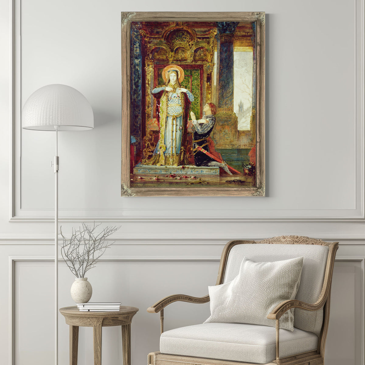 St Elisabeth Hungary 1879 By Gustave Moreau