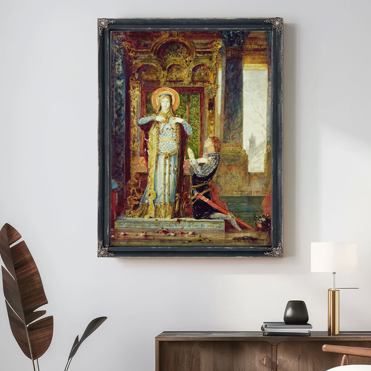 St Elisabeth Hungary 1879 By Gustave Moreau