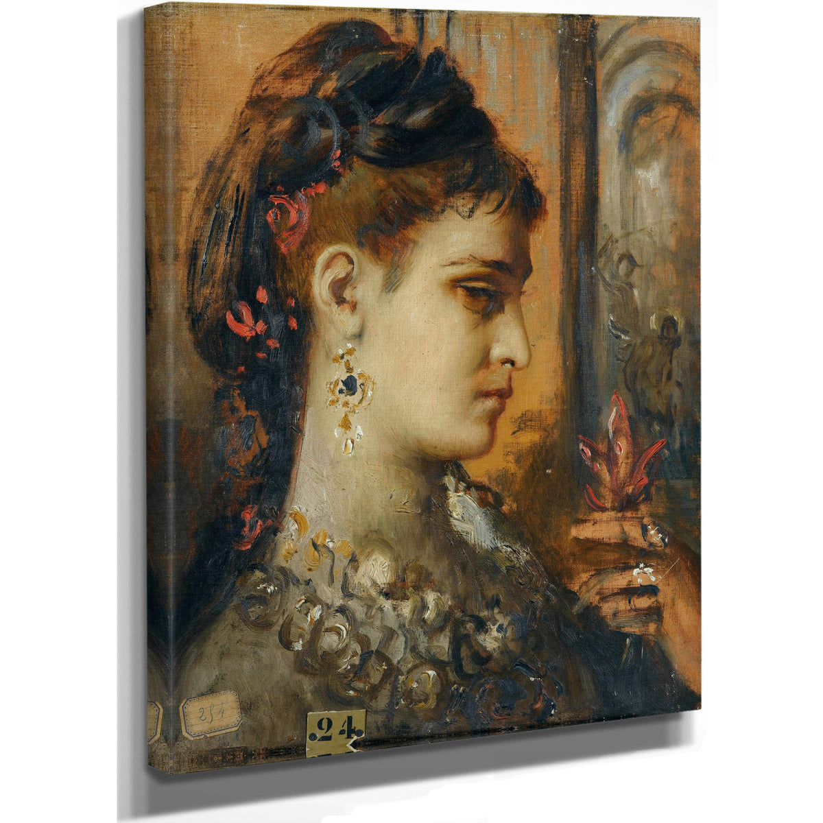 Study Salome 02 By Gustave Moreau