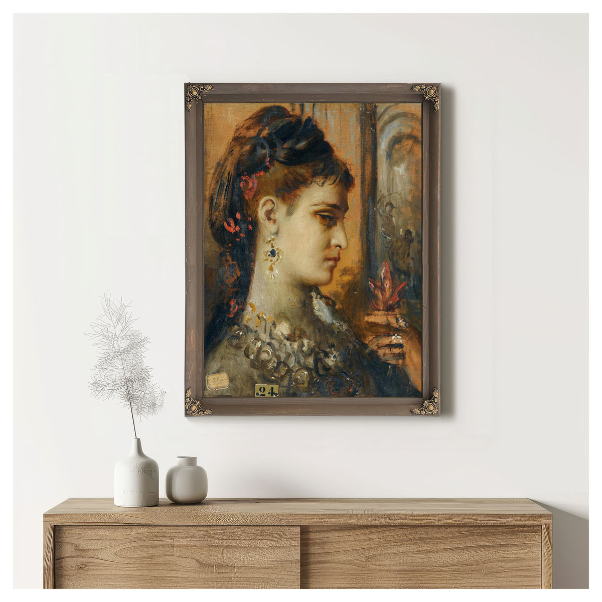 Study Salome 02 By Gustave Moreau