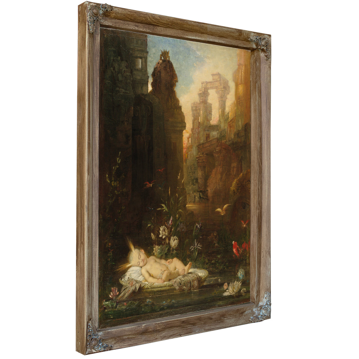 The Infant Moses C 1876 C 1878 By Gustave Moreau