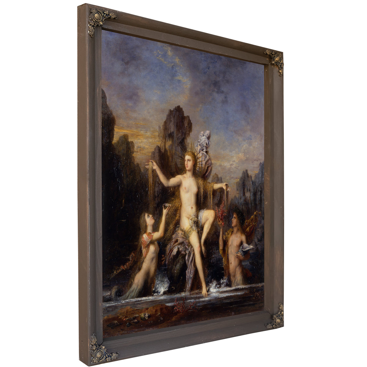 Venus Rising the Sea By Gustave Moreau