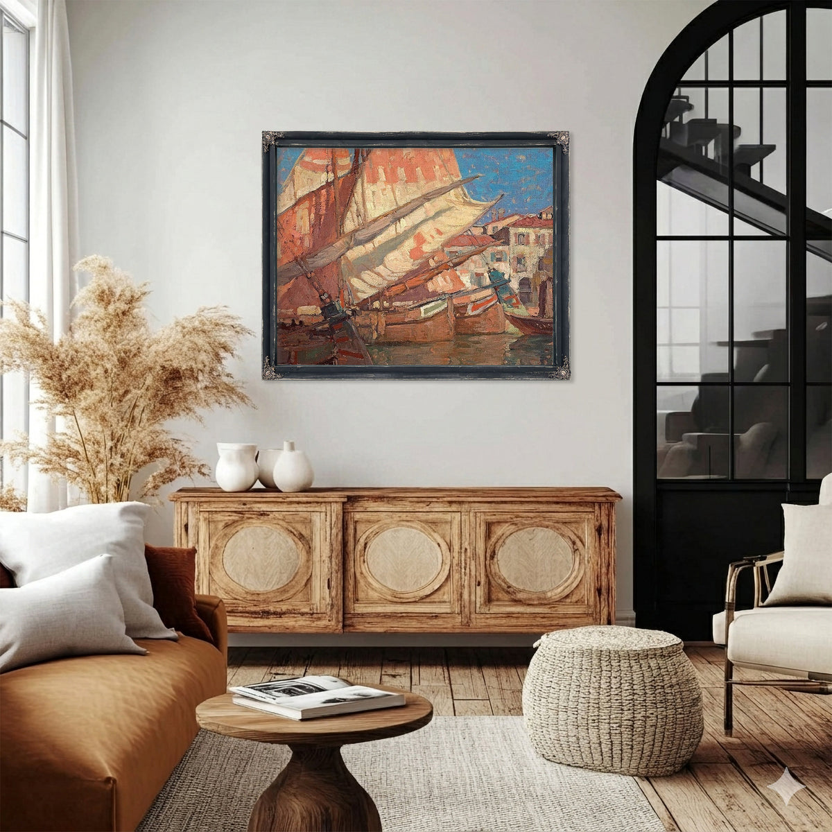 Harbor Of Golden Sails By Edgar Payne1