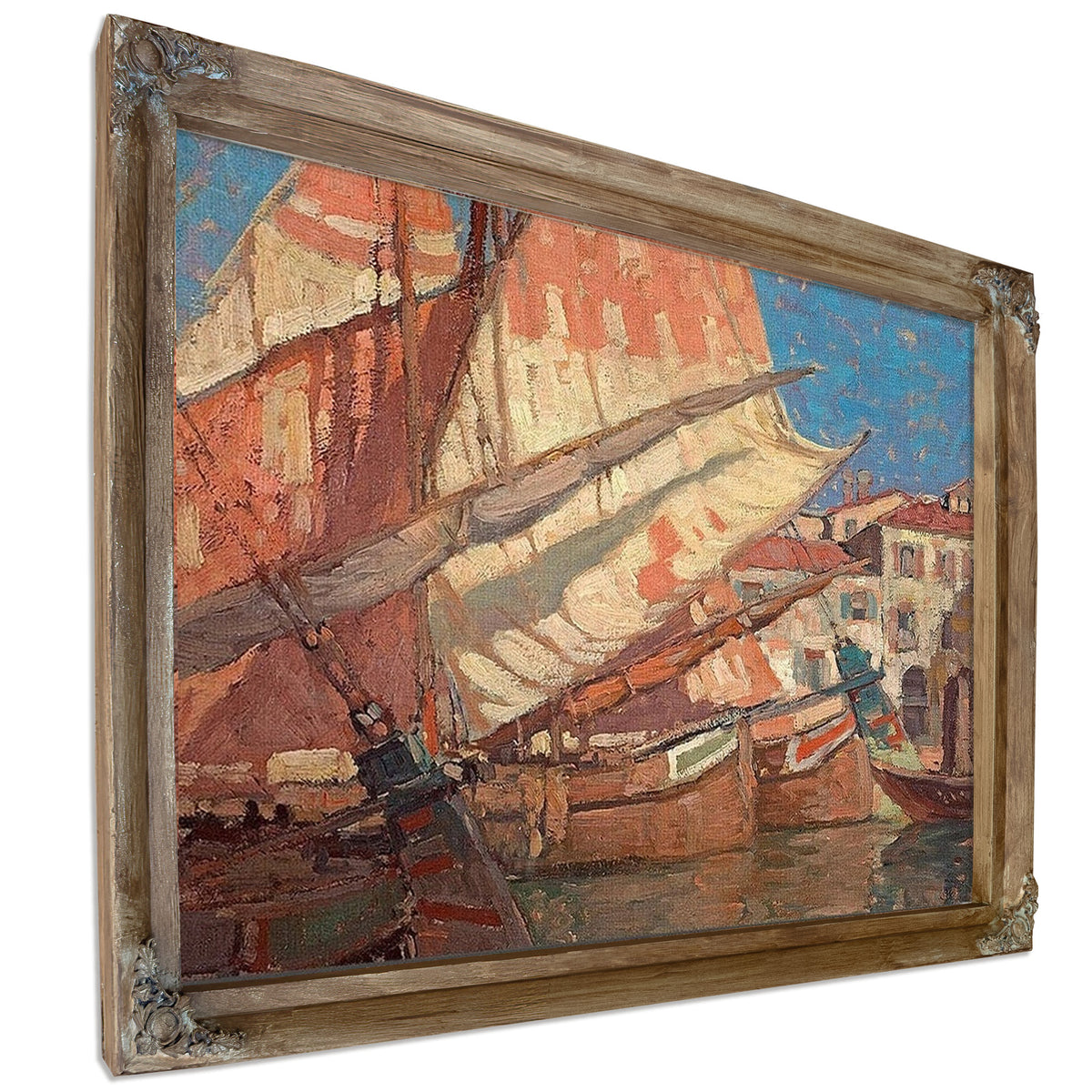 Harbor Of Golden Sails By Edgar Payne1