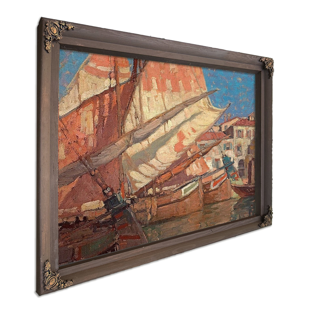 Harbor Of Golden Sails By Edgar Payne1