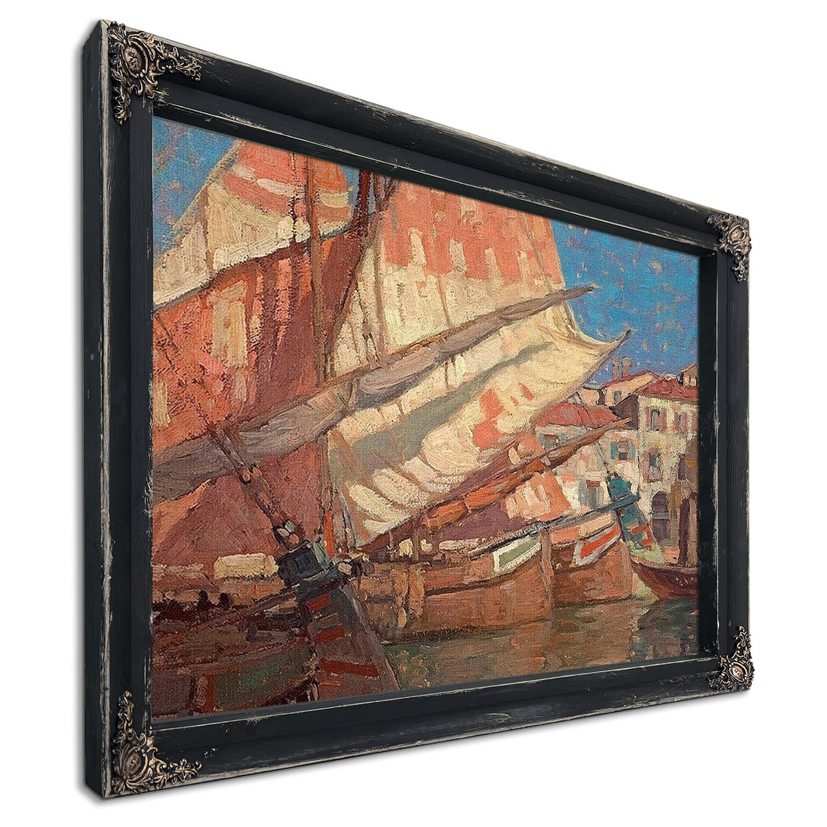 Harbor Of Golden Sails By Edgar Payne1
