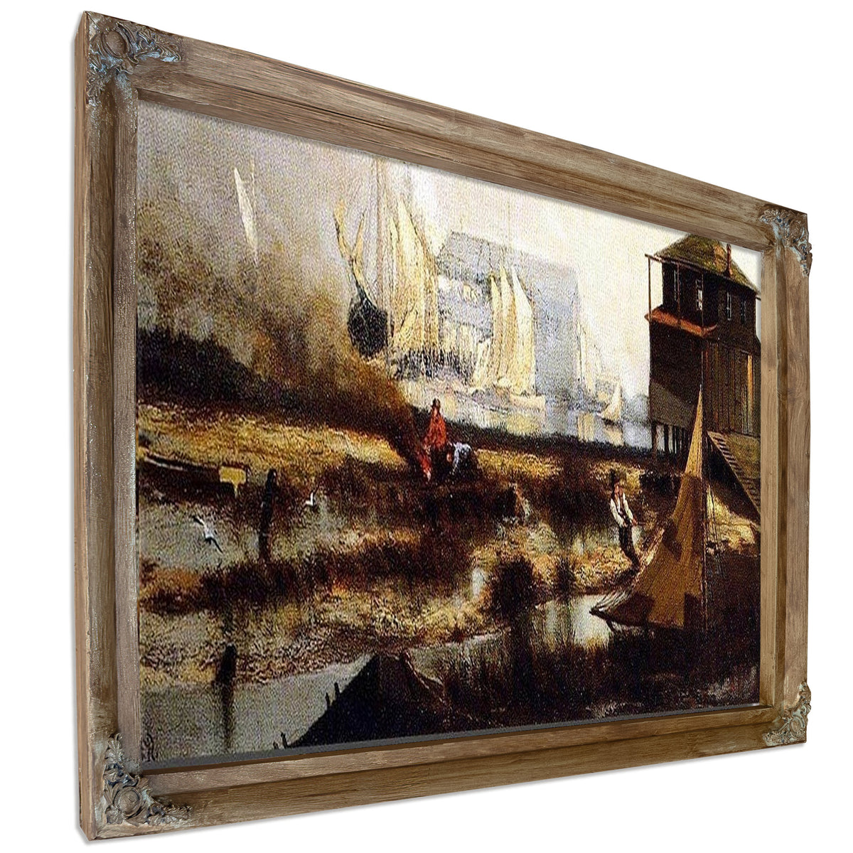 Harbor Scene By Henry Ossawa Tanner