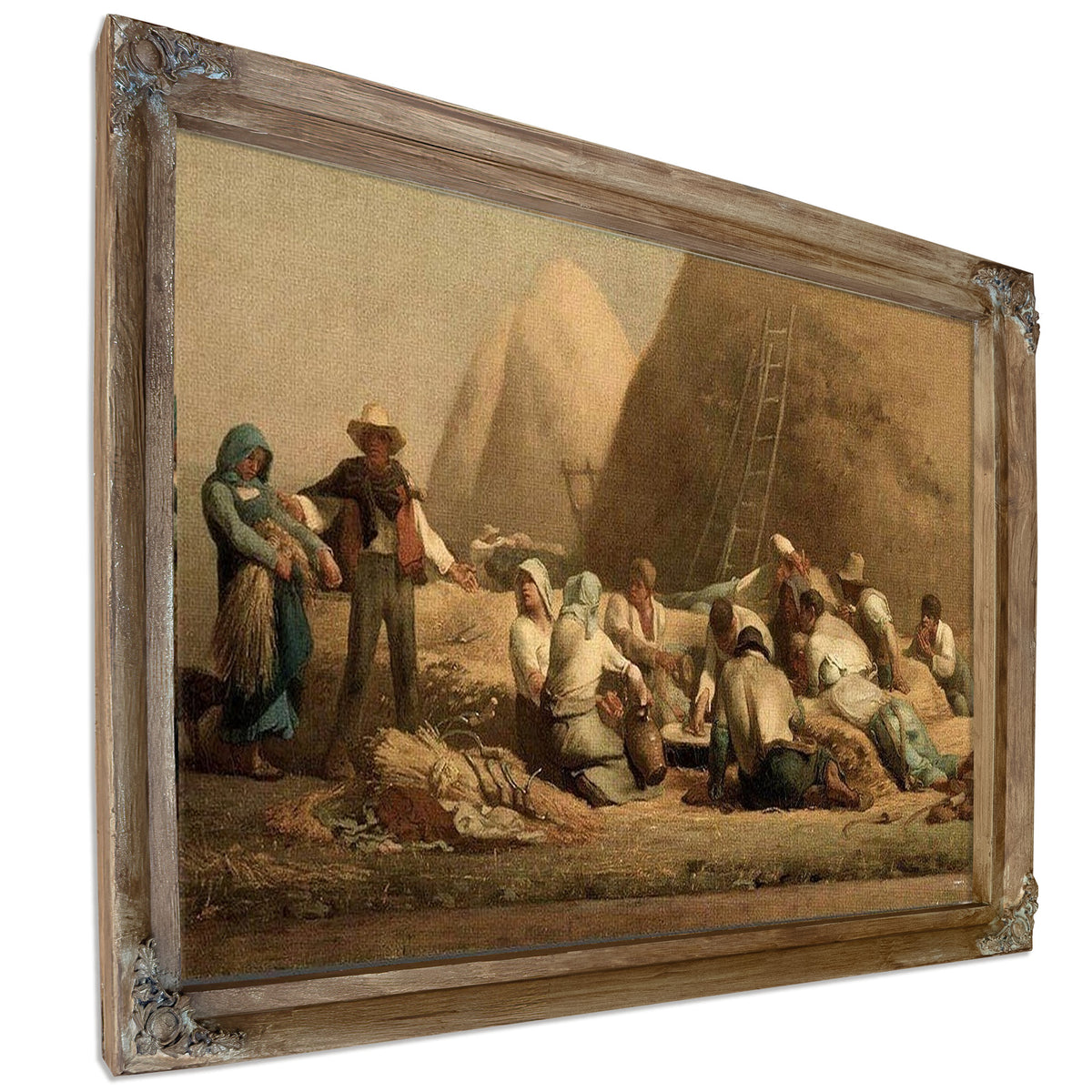 Harvesters Resting (Ruth And Boaz) By Jean Francois Millet
