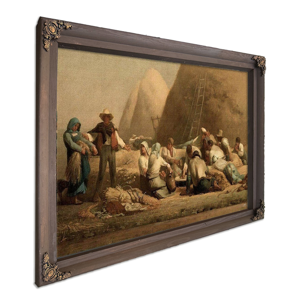 Harvesters Resting (Ruth And Boaz) By Jean Francois Millet