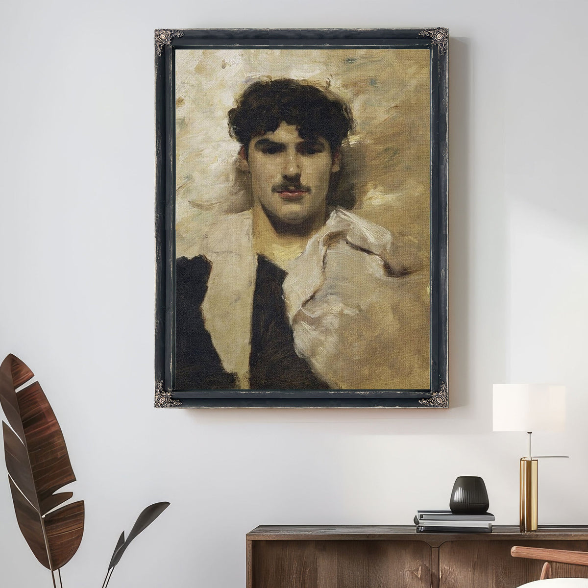 Head Of A Gondolier By John Singer Sargent