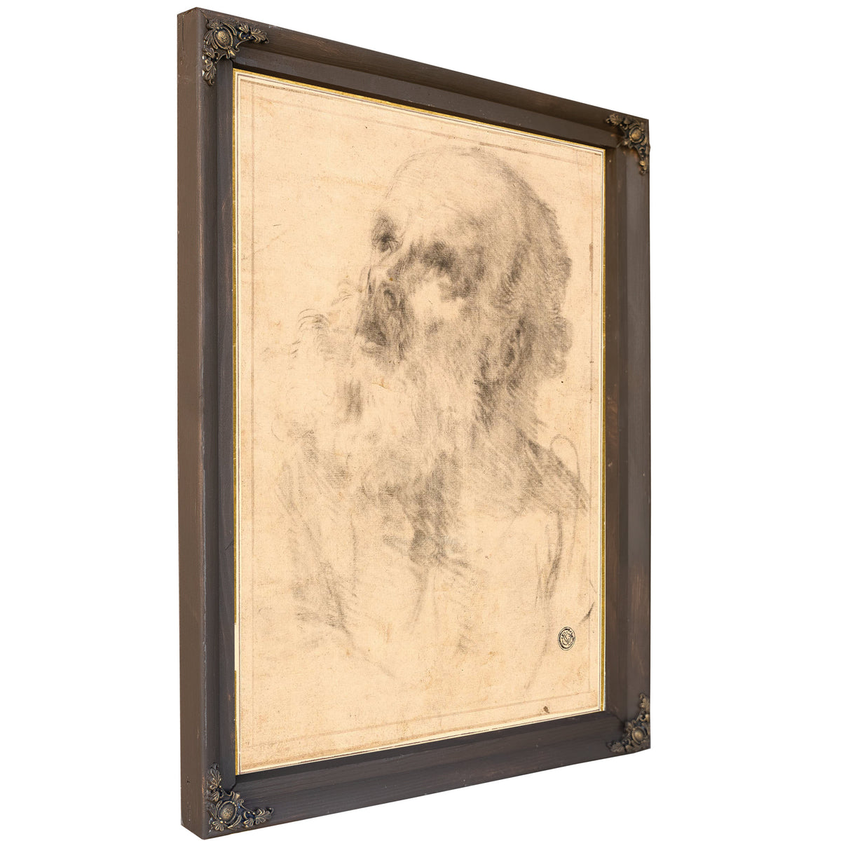 Head Of An Old Man by Bartolome Esteban Murillo