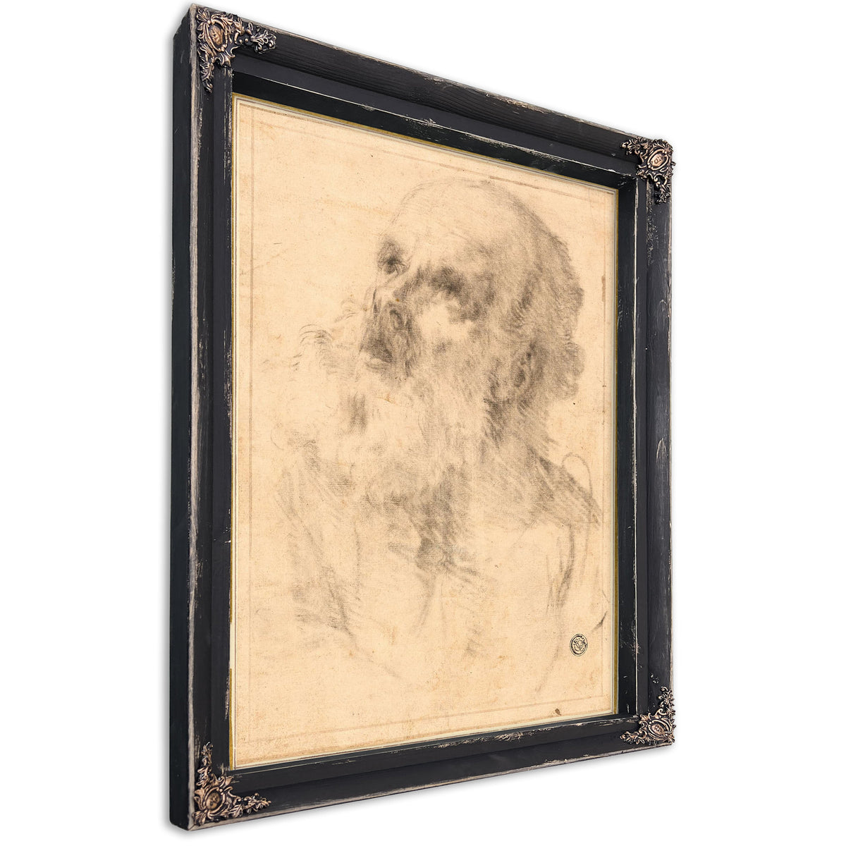 Head Of An Old Man by Bartolome Esteban Murillo