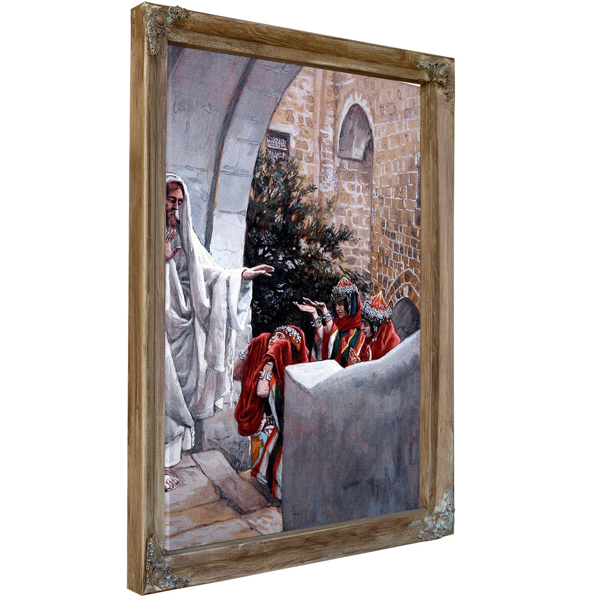 Healing The Canaanite's Daughter By James Tissot
