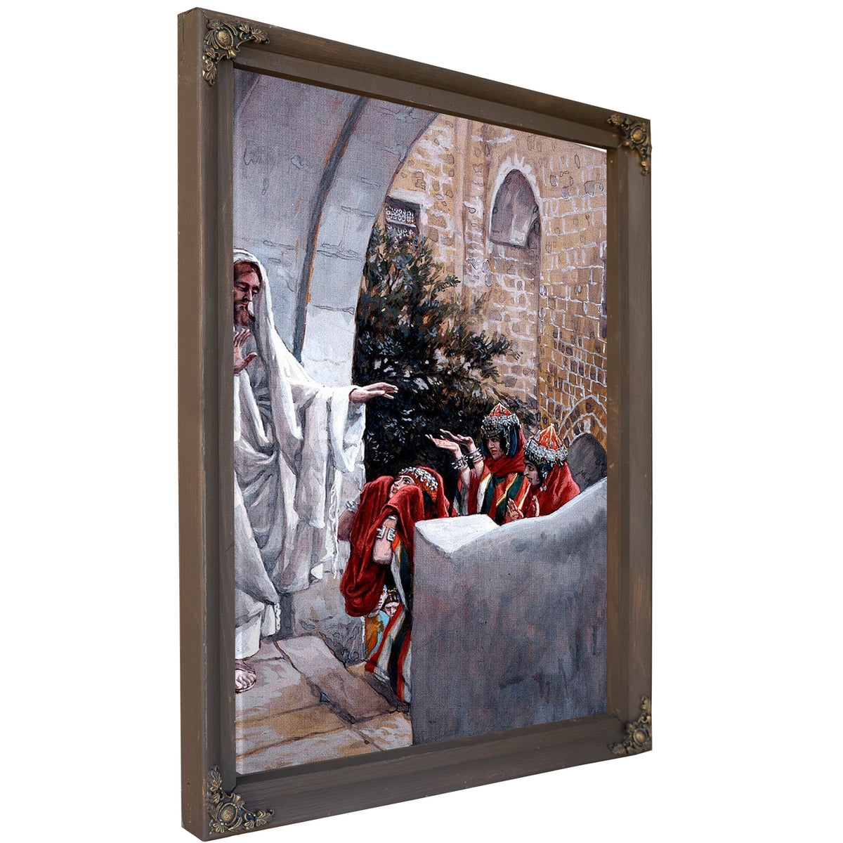 Healing The Canaanite's Daughter By James Tissot
