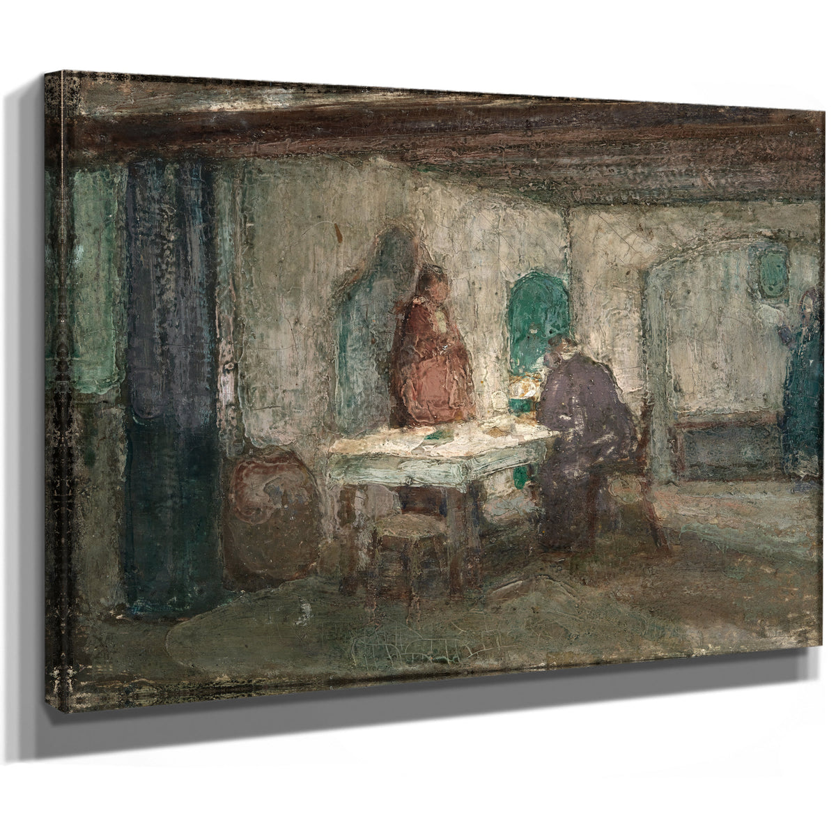 And He Disappeared Out Their Sight Ca By Henry Ossawa Tanner
