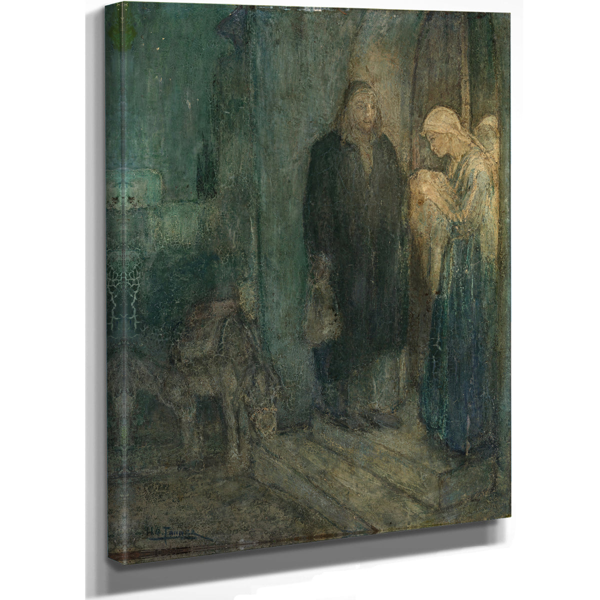Departure Into Egypt 02 By Henry Ossawa Tanner