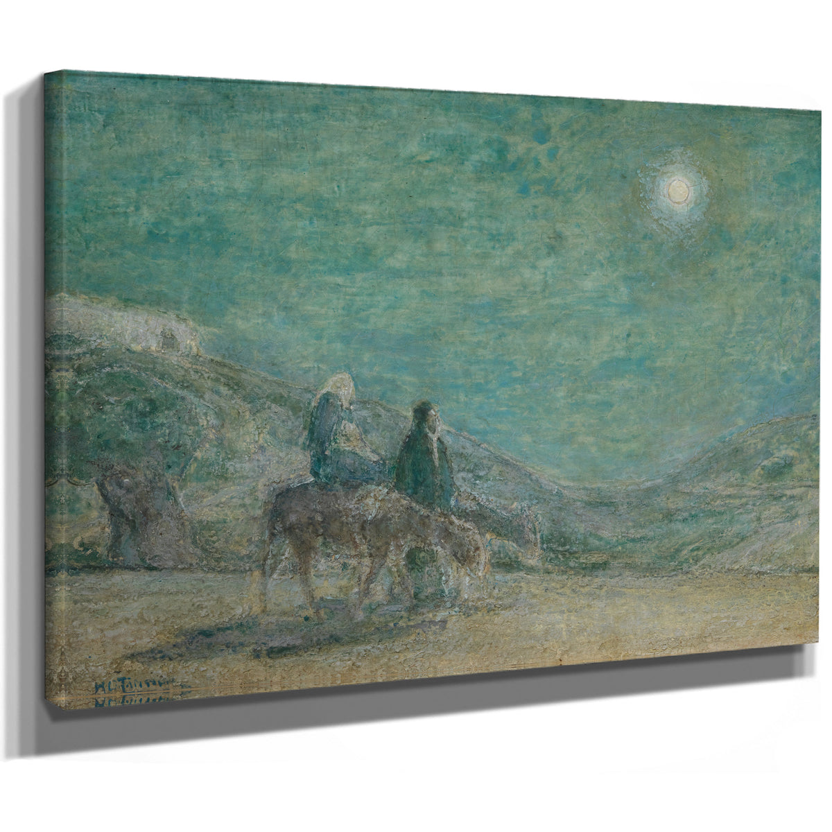 Flight Into Egypt 1916 02 By Henry Ossawa Tanner