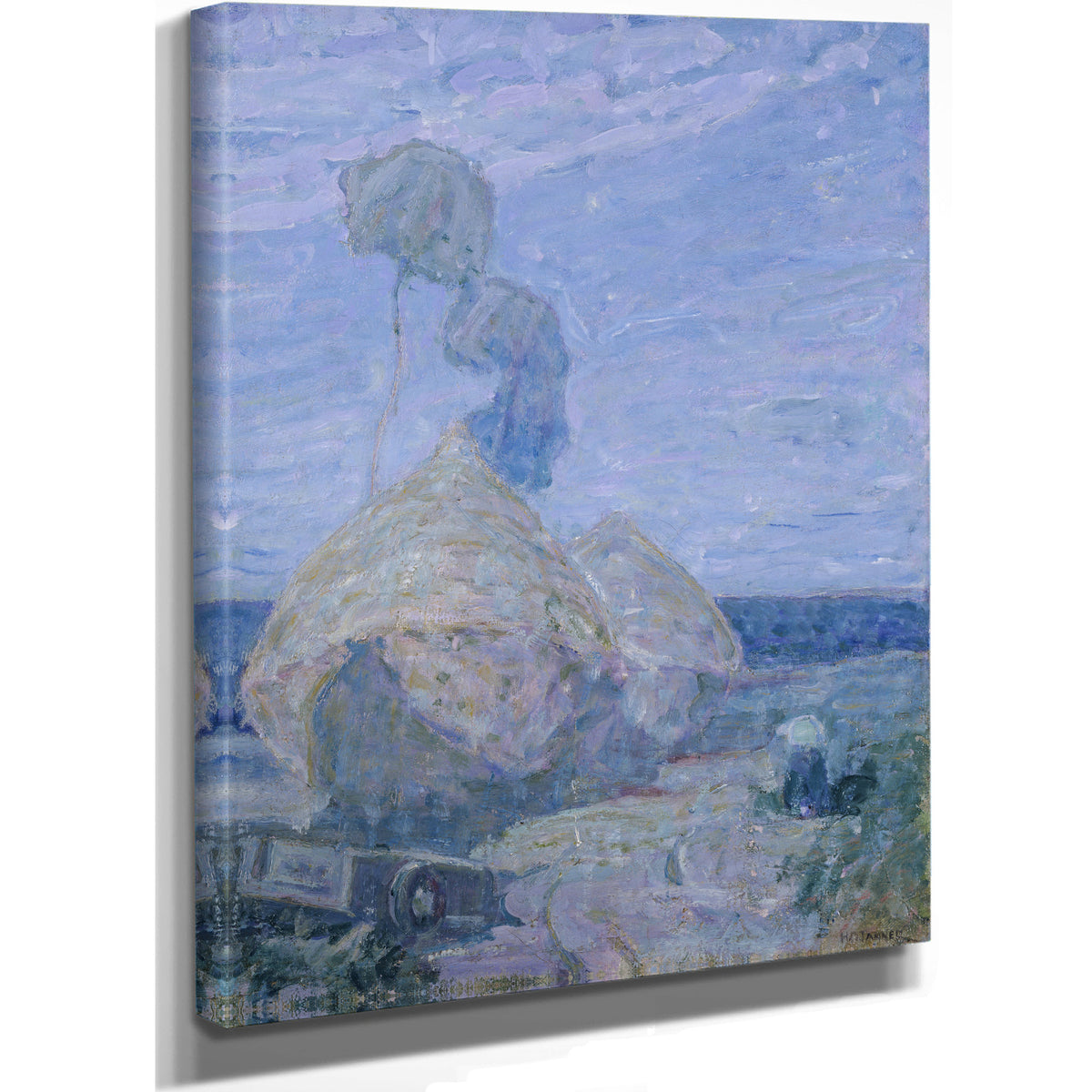 Haystacks 02 By Henry Ossawa Tanner
