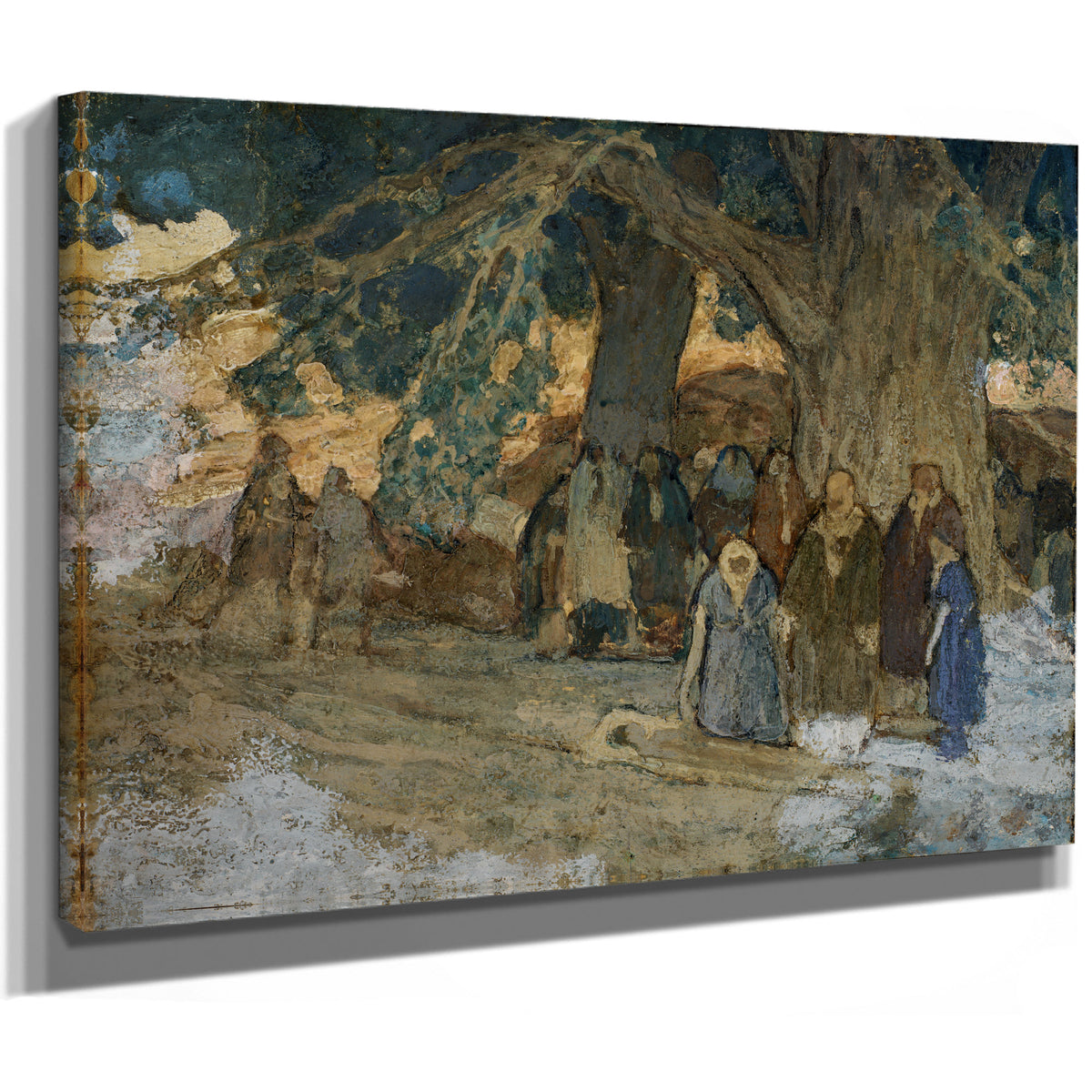 He Healed Sick 02 By Henry Ossawa Tanner