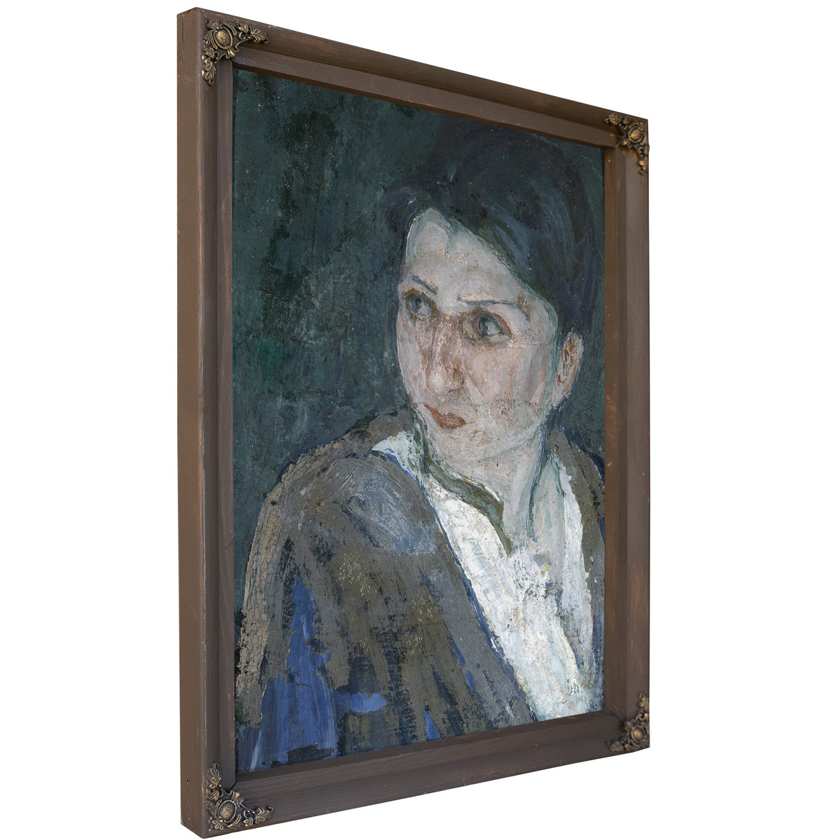 Head a Woman Jerusalem 02 By Henry Ossawa Tanner