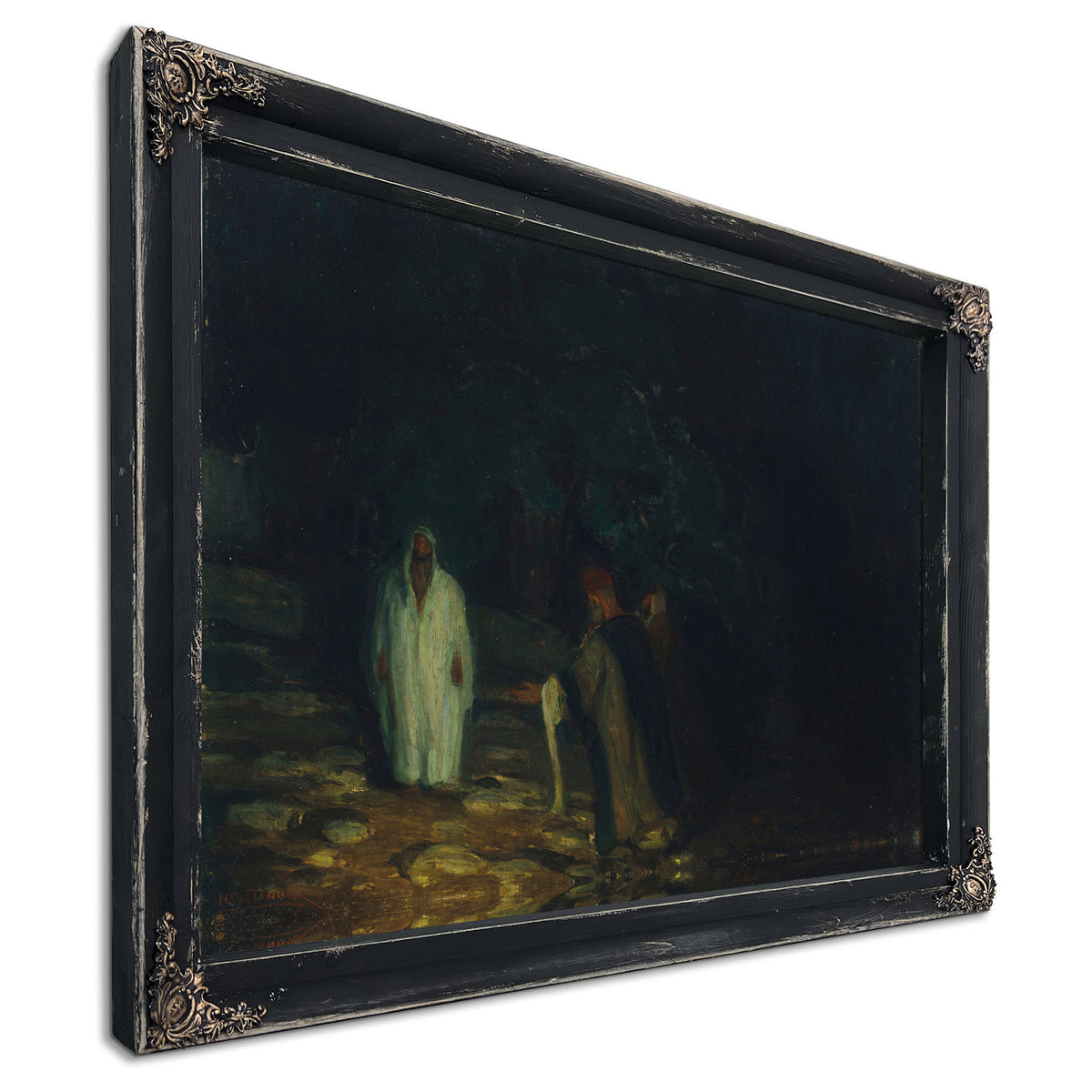 Invitation to Christ to Enter His 02 By Henry Ossawa Tanner
