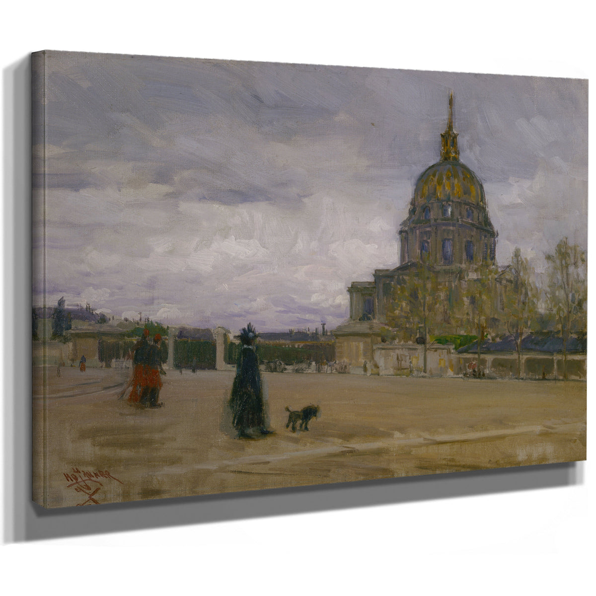 Les Invalides Paris 1896 By Henry Ossawa Tanner