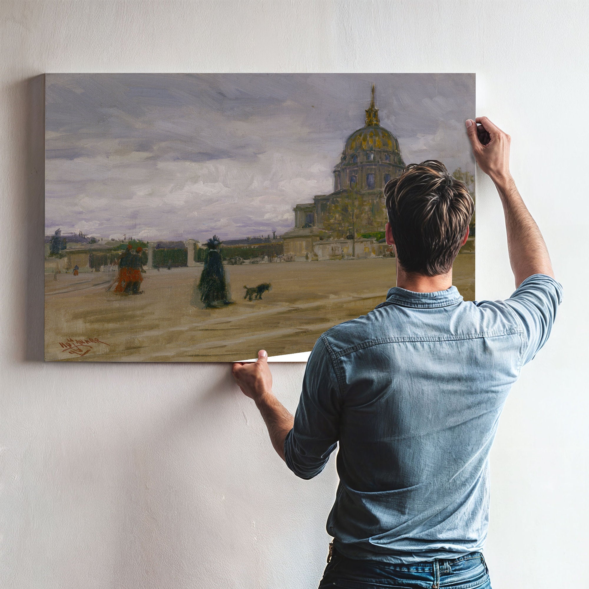 Les Invalides Paris 1896 By Henry Ossawa Tanner