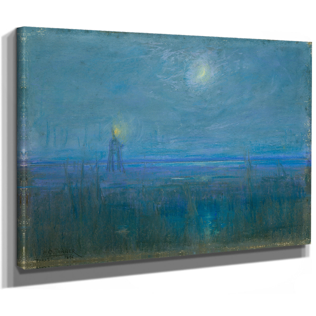 Marshes New Jersey 1895 By Henry Ossawa Tanner