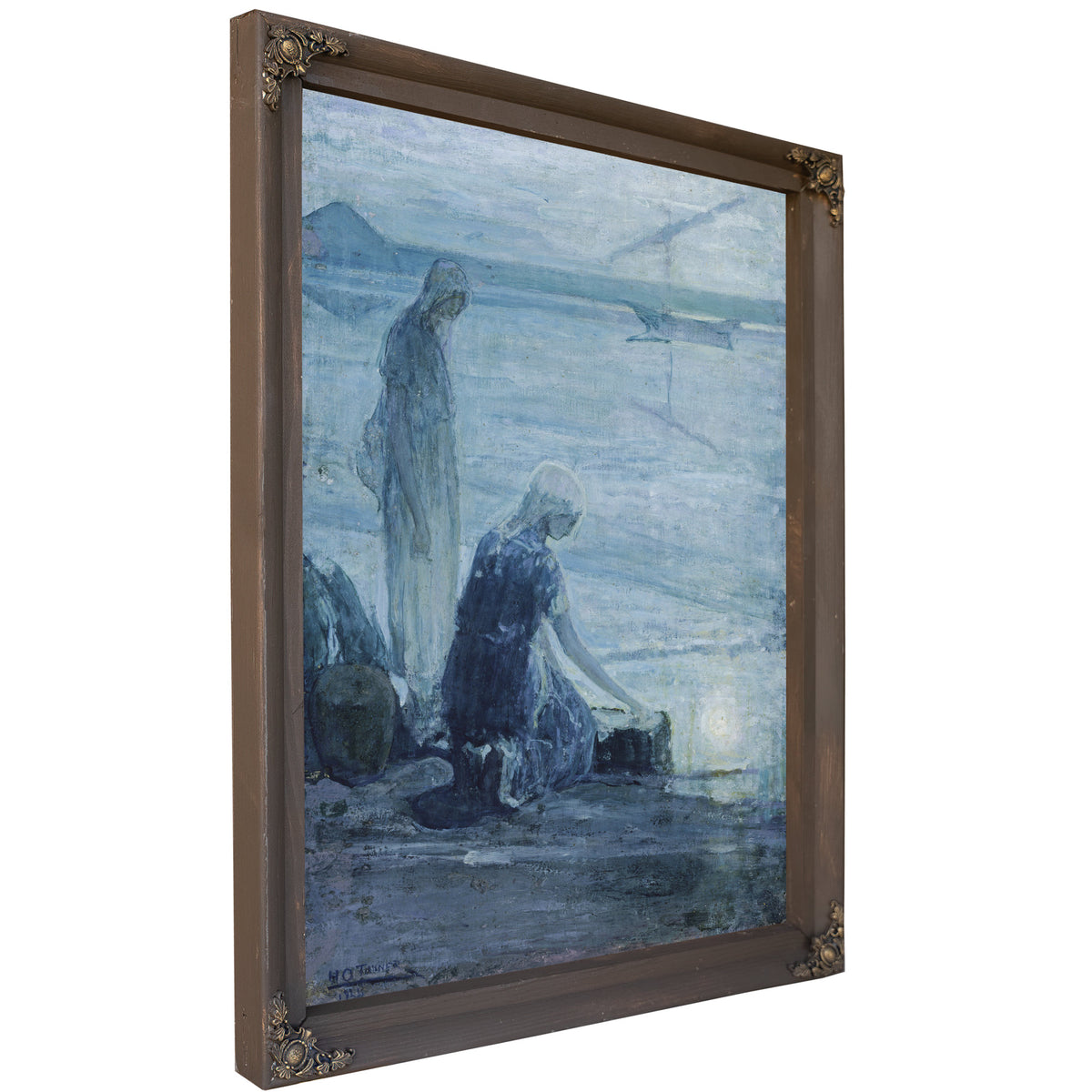 Moses the Bullrushes 02 By Henry Ossawa Tanner