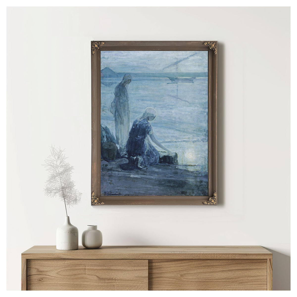Moses the Bullrushes 02 By Henry Ossawa Tanner