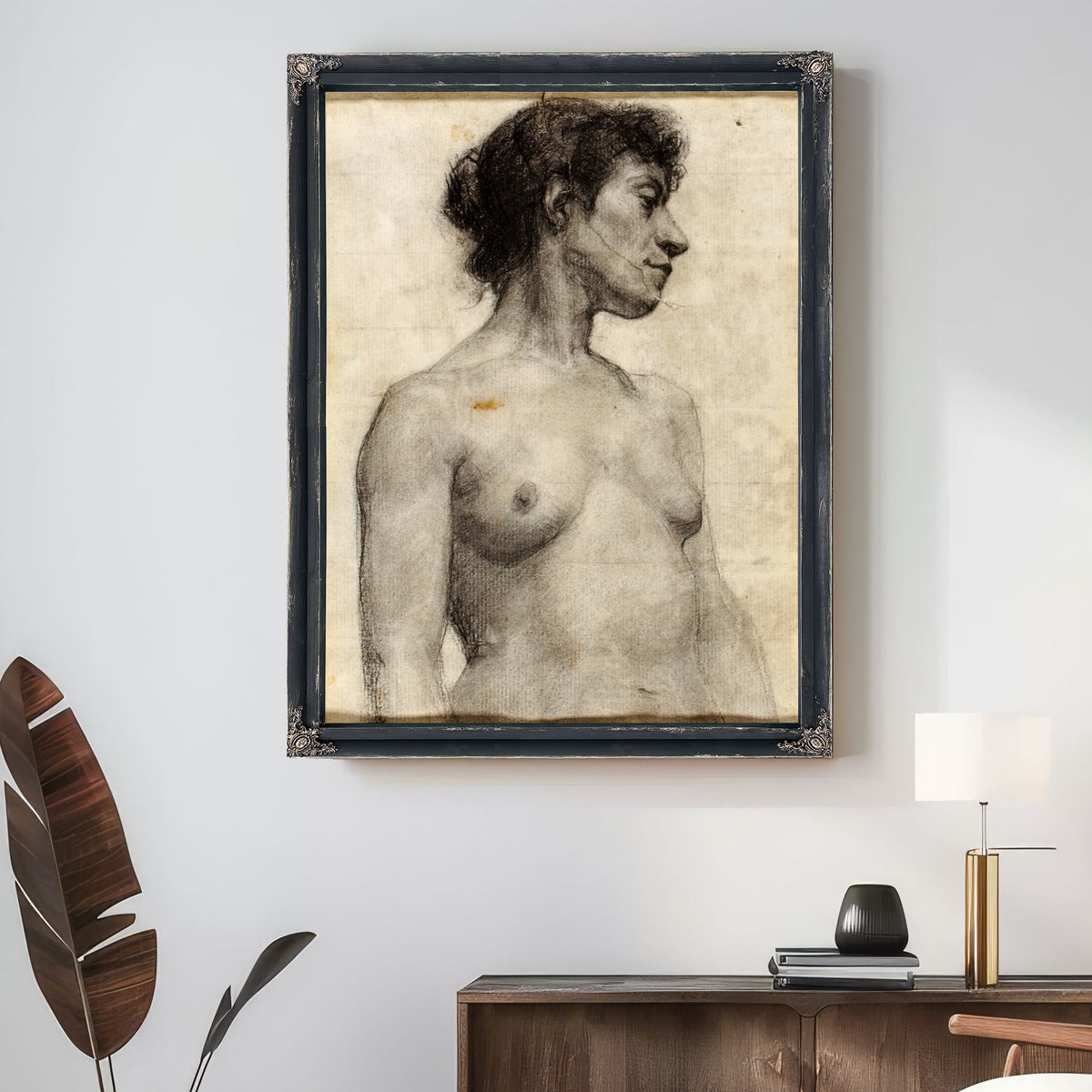Nude Study a Young Girl By Henry Ossawa Tanner