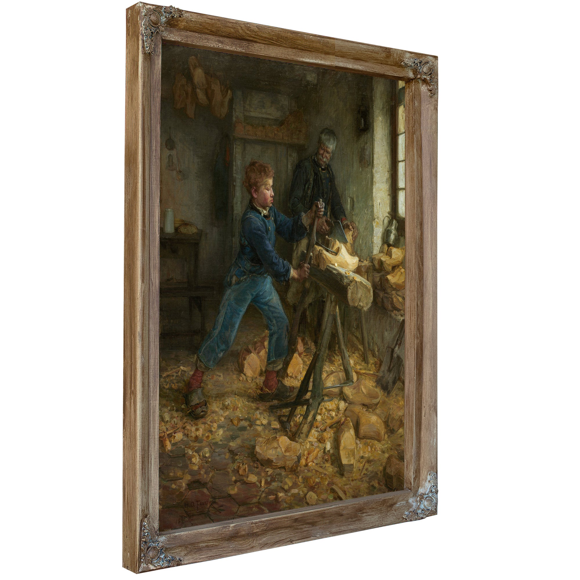 The Young Sabot Maker By Henry Ossawa Tanner