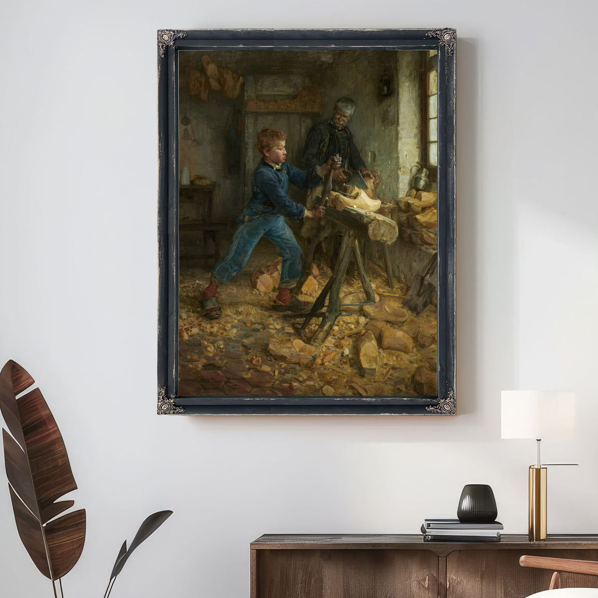 The Young Sabot Maker By Henry Ossawa Tanner
