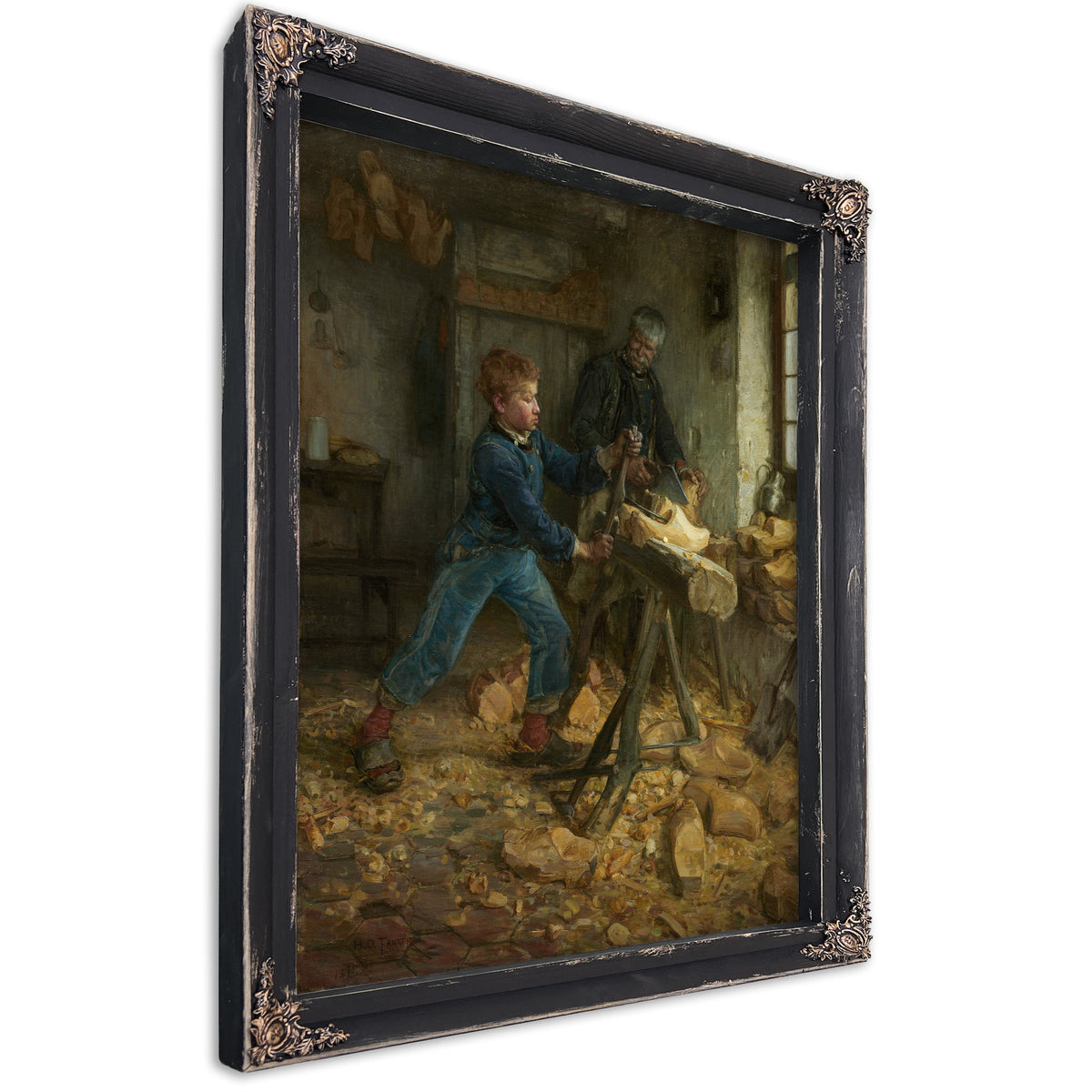 The Young Sabot Maker By Henry Ossawa Tanner