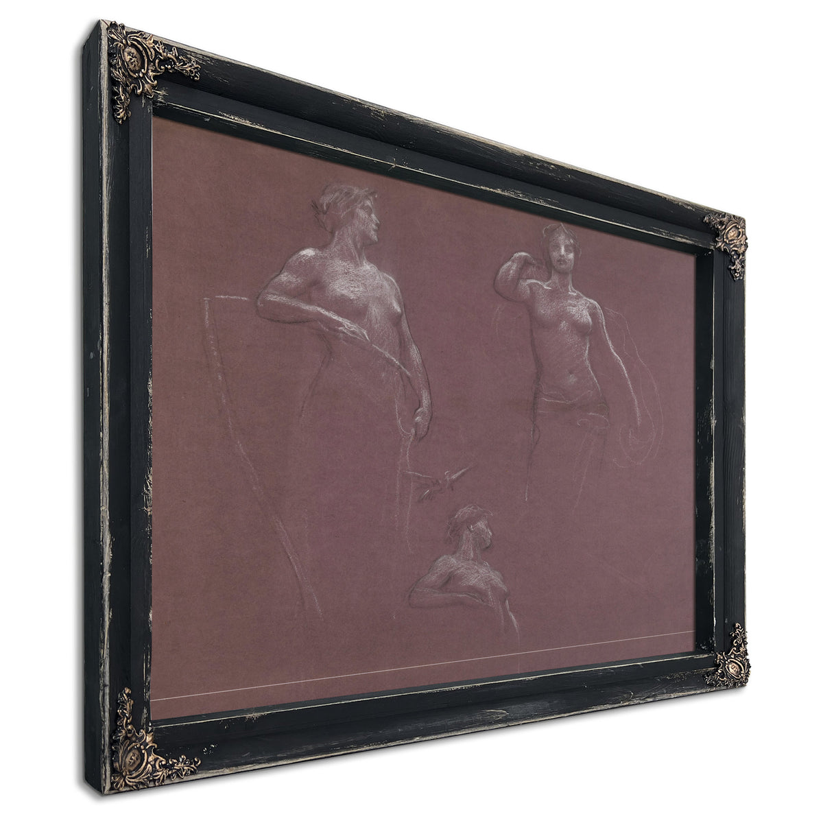 Studies Ceres Juno Prospero Summoning By Herbert James Draper