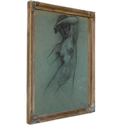 Study a Water Nymph Prospero Summoning By Herbert James Draper