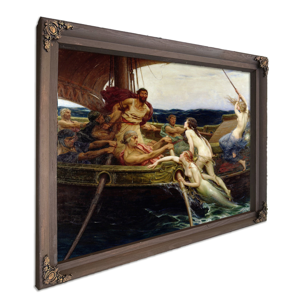 Ulysses the Sirens By Herbert James Draper