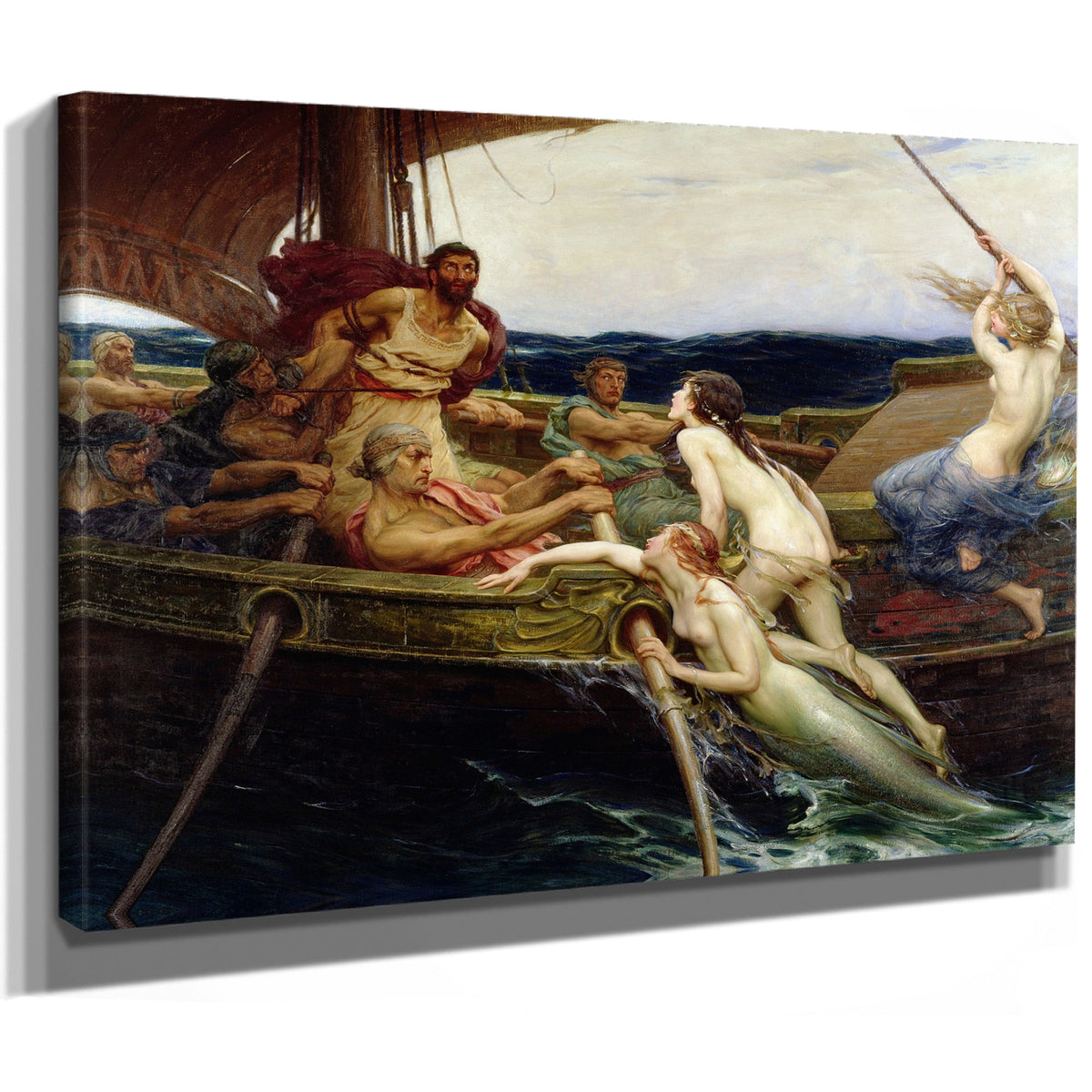 Ulysses the Sirens By Herbert James Draper