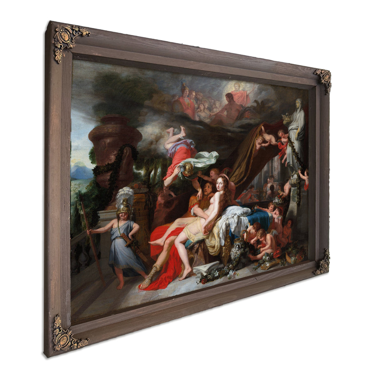 Hermes Ordering Calypso To Release Odysseus by Gerard De Lairesse