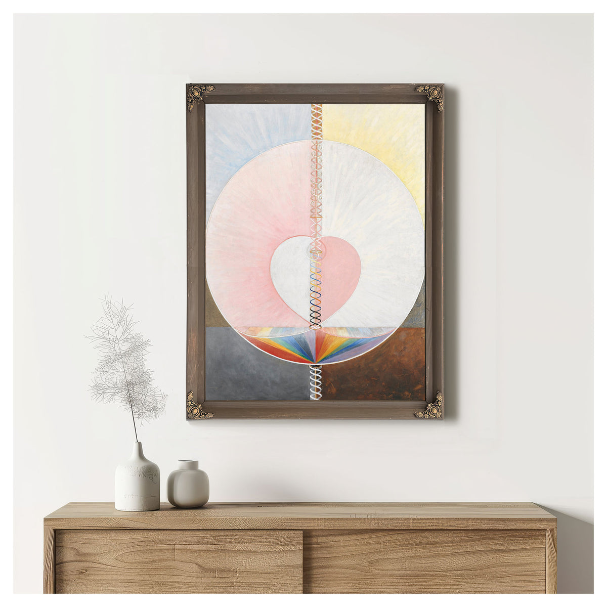 Group Ix Uw No 25 Dove No 1 1915 By Hilma Af Klint